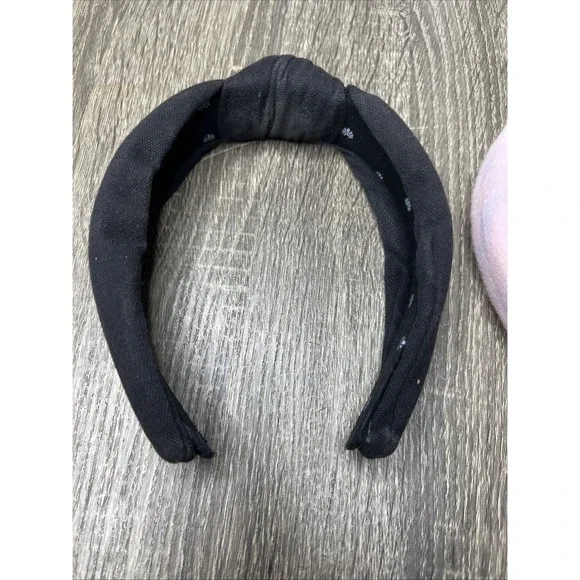 Lot Of 4 Lele Sadoughi Coral Black Tie-Dye Pink Classic Signature Knot Headband - Picture 6 of 13